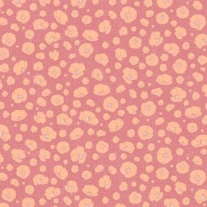 Carlsbad Flower Fields (Large) - Pantone Peach Fuzz,  Pristine, Peach Blossom  (TBS219b)