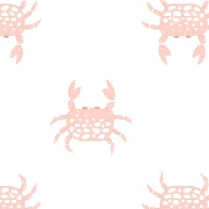 Crabs white blush