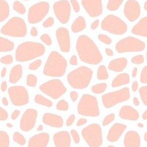 Ocean pebbles blush