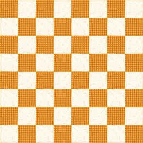 Checkered Checkers Orange