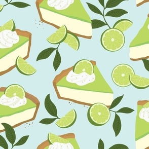 Key Lime Pie Slices