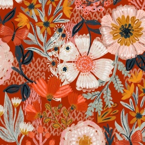 Pretty Things Floral in Red