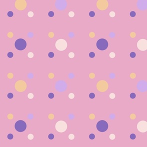 Polka dots colorful