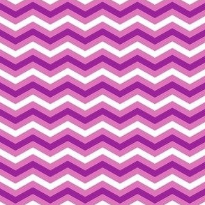 purple and white zigzag small scale