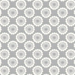 Circle Geometric in Gray