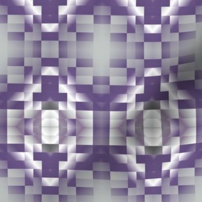 Plum Pixelated Geometric © Gingezel™ 2013