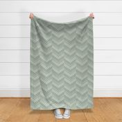 Laurel Green Wallpaper Chevron Stripe