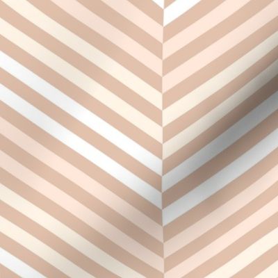 Blush Nude Wallpaper Chevron Stripe