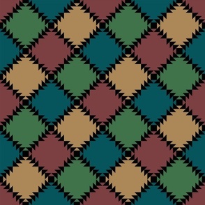 carpet_013 simple_brown maroon blue green