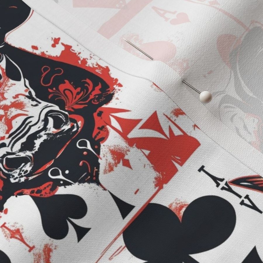 Taurus Triumph: Ace of Spades Bull Print