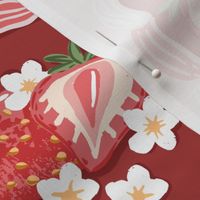 (L) Strawberry Cake