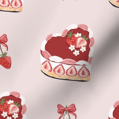 (S) Strawberry Cake