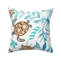 Turtle Tumble - Brown, Blue - Large Scale 