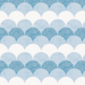 (M) ocean blue - scallop