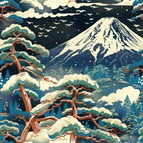 Fuji San engravings-19