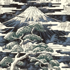 Fuji San engravings-23