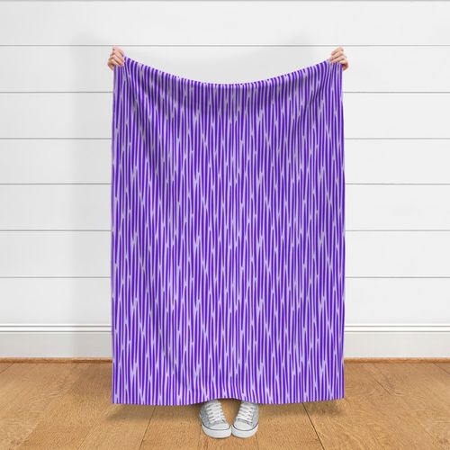 Zebra Stripe Print, Purple on Lavender