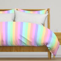 Medium Pastel Rainbow Stripe