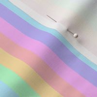 Mini Pastel Rainbow Stripe