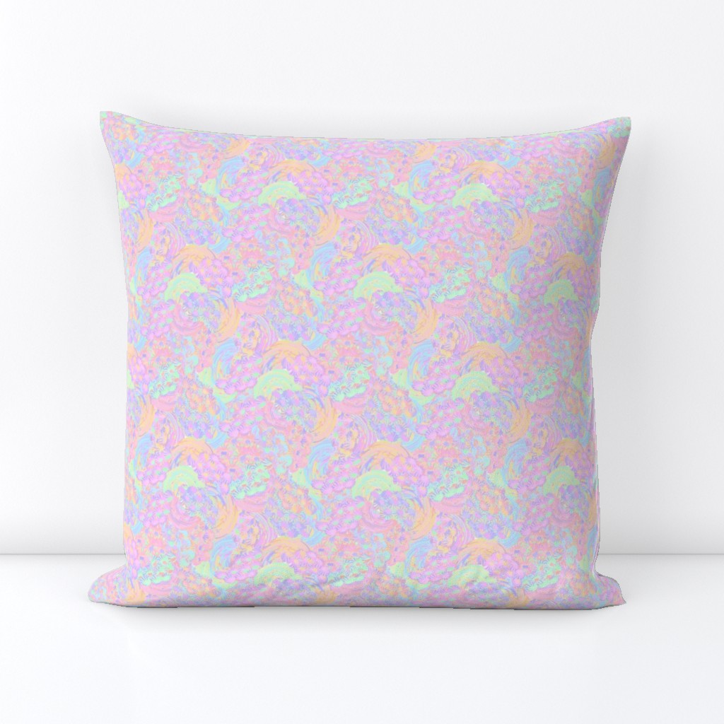 Small Abstract Pastel Frosting