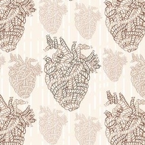 Heart made of rope