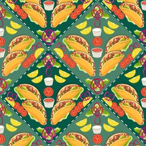 (M) Tacky Tacos Savory Mexican Treat-12"