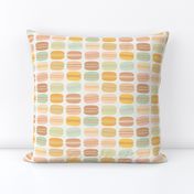 Vintage Macarons Retro Pastels by Pippa Shaw