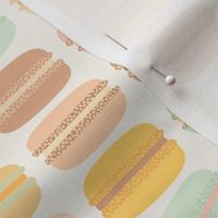 Vintage Macarons Retro Pastels by Pippa Shaw