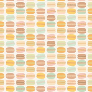 Vintage Macarons Retro Pastels by Pippa Shaw