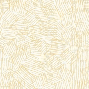 MEDIUM Yellow Abstract Rough Stripes