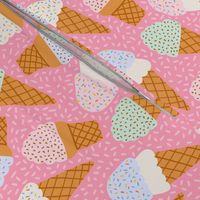 Gelato party - Pastel pink - Medium scale