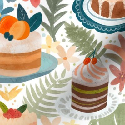 Mediterranean Diet - The cake is a lie L Happy Birthday
