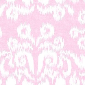 (jumbo scale) Ikat - pink - coastal - LAD24