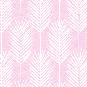 (Jumbo scale) Palm Fronds - Palm Leaf - pink - LAD24