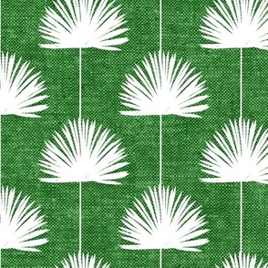 (jumbo scale) Fan Palm - Coastal Leaves - Green - LAD24