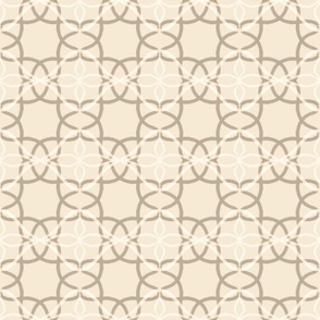 French Lattice - Cream (Large)