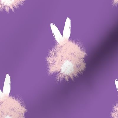 Bunny Tail - Purple