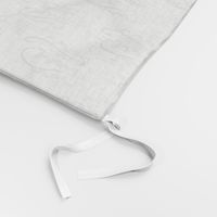 Polka Dot Feathers - Gray White Extra Small