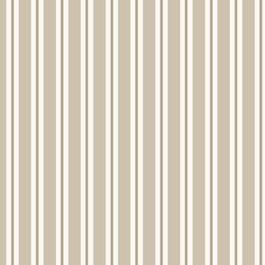 Allix Stripe: Sand Classic Stripe, Neutral Narrow Stripe