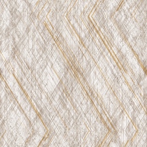 Specialty Gold Metallic Wallpaper - Abstract Geometric Artisan Linen - Transparent Image 