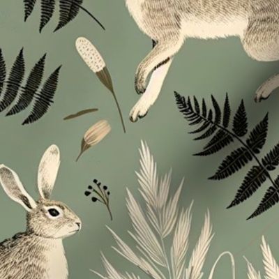 Hare Woods Print
