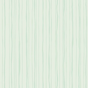 Uneven Vertical Lines on Sage Green