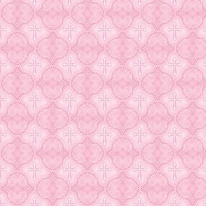 paisley crosses pink