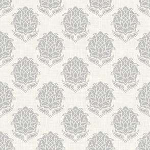 Tali Block Print Grey