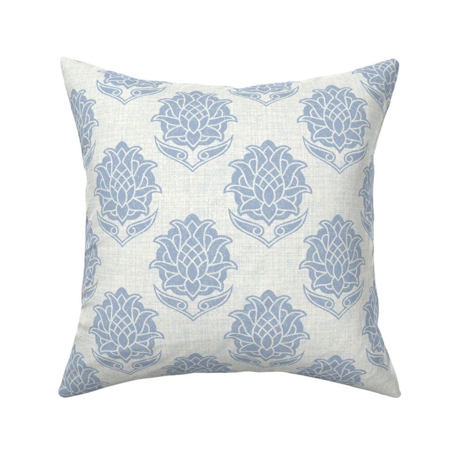 Tali Block Print Sky Blue