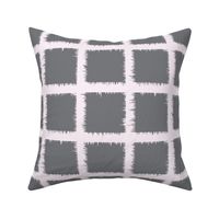 grey square ikat