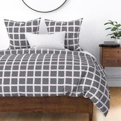 grey square ikat