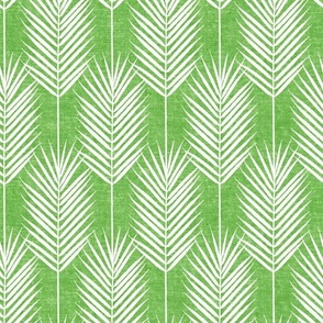Palm Fronds - Palm Leaf - white/Bright Green - LAD24
