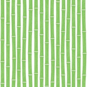 (small scale) Bamboo - bright green - LAD24