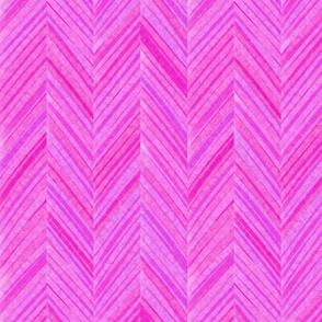 watercolor chevron pink